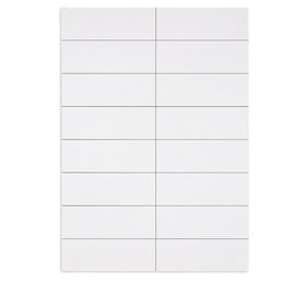 Etiquettes d'imprimante en planche