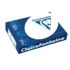 Ramette de papier blanc