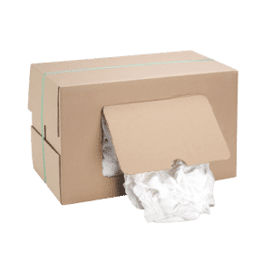 Chiffons coton blanc