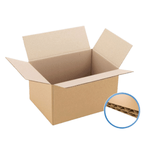 Caisse carton double cannelure