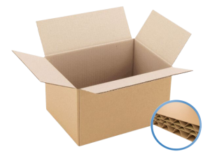 Caisse carton triple cannelure