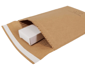 Pochette matelassée papier kraft