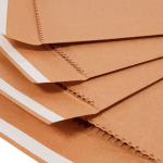 pochette matelassé papier kraft